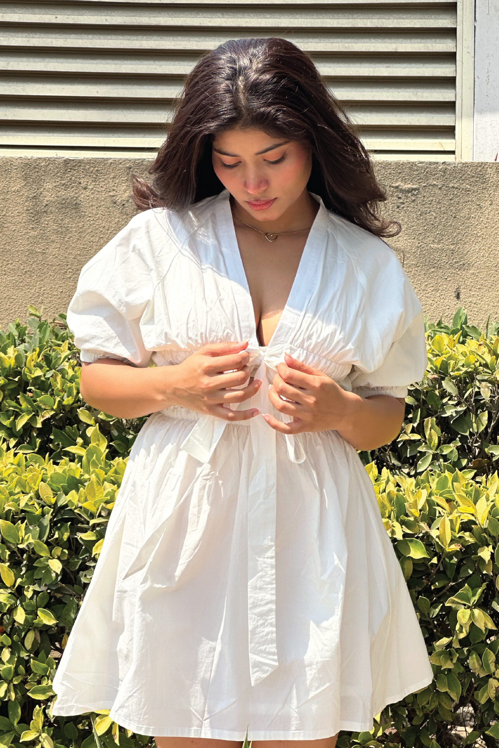 Aira puff dress